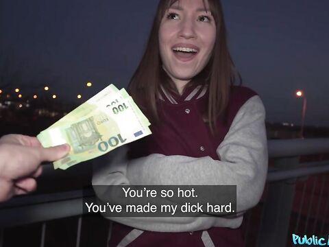 Teen (18+) scene with enchanting Kate Quinn from Fakehub...